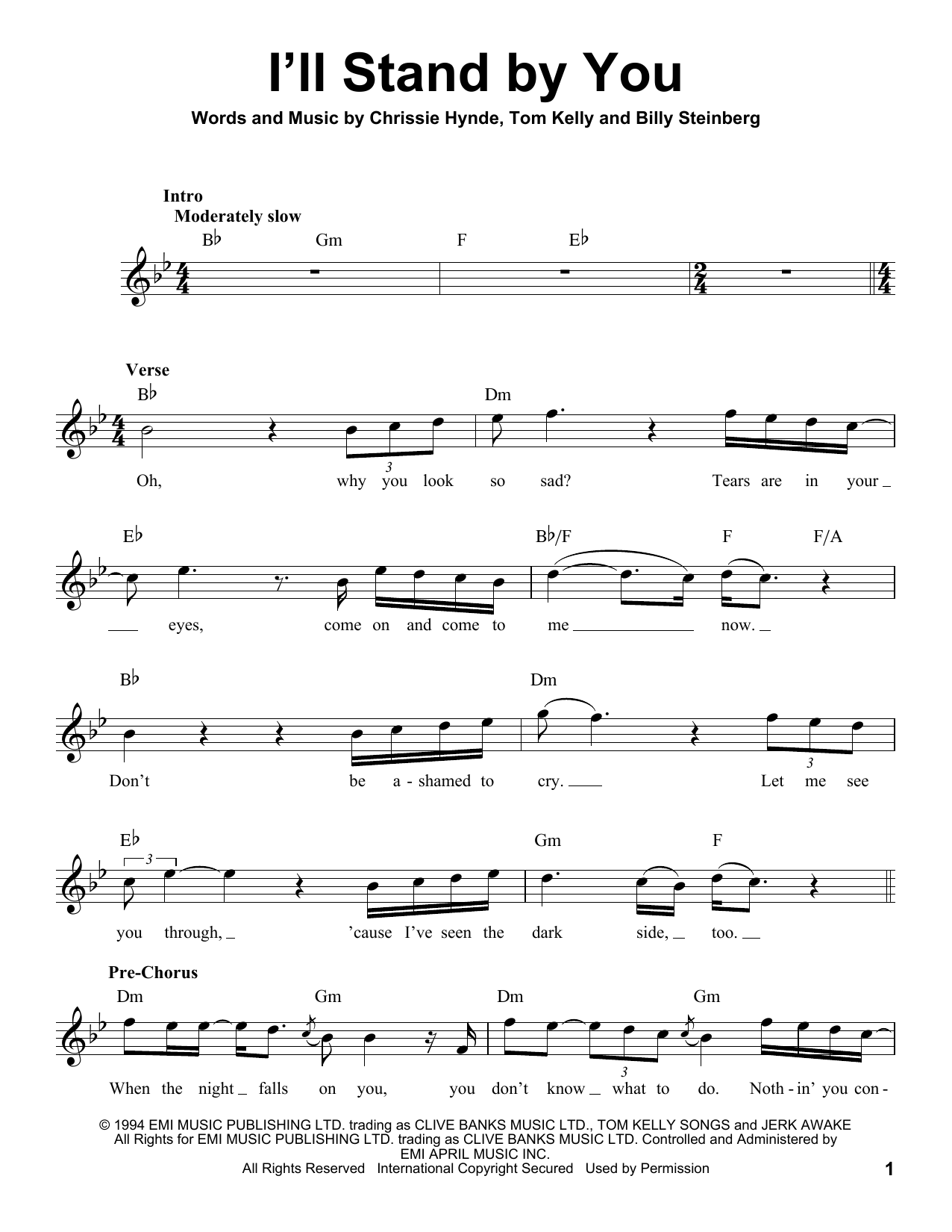Produktbild zu: I'll Stand By You