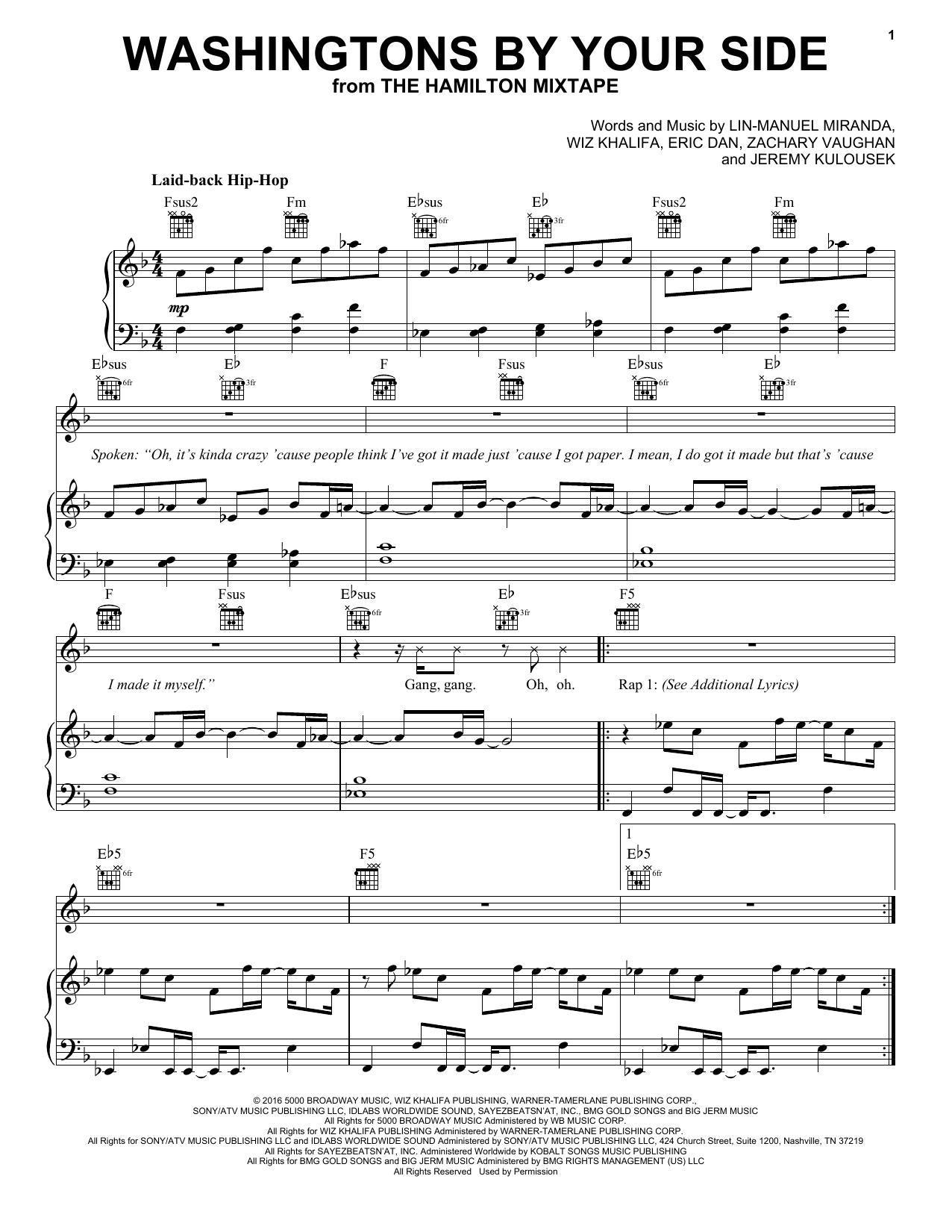 Produktbild zu: Washingtons By Your Side