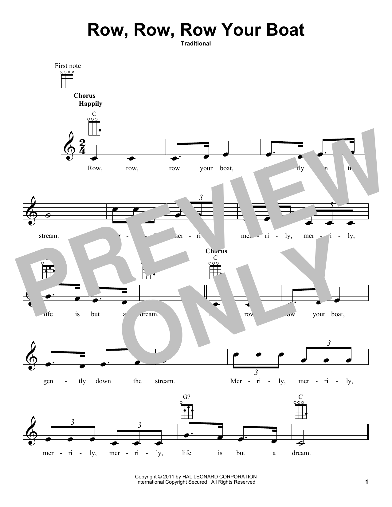 Product gallery: Page 1 of 1 Row, Row, Row Your Boat, Traditional