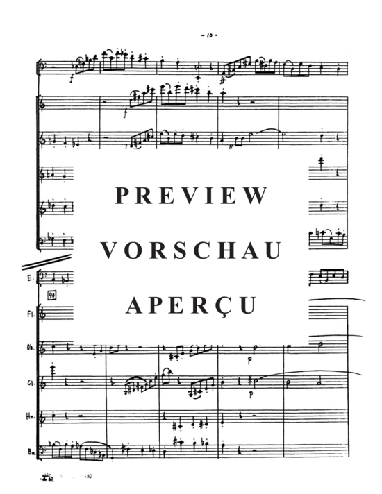 Produktgalerie: Seite 12 von 21 Sextet , , (Gemischtes Ensemble für Holzbläser Quintett + Euphonium Solo)