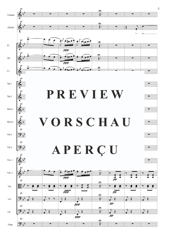 Product gallery: Page 6 of 11 Brindisi (Libiam from La Traviata), , Solo Soprano, Solo Tenor and Reduced Orchestra
