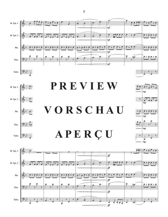 Produktgalerie: Seite 5 von 18 El Capitan , , (Blechbläser Quintett)
