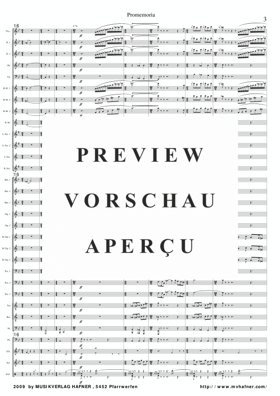 Product gallery: Page 8 of 11 Promemoria, , (large wind orchestra)