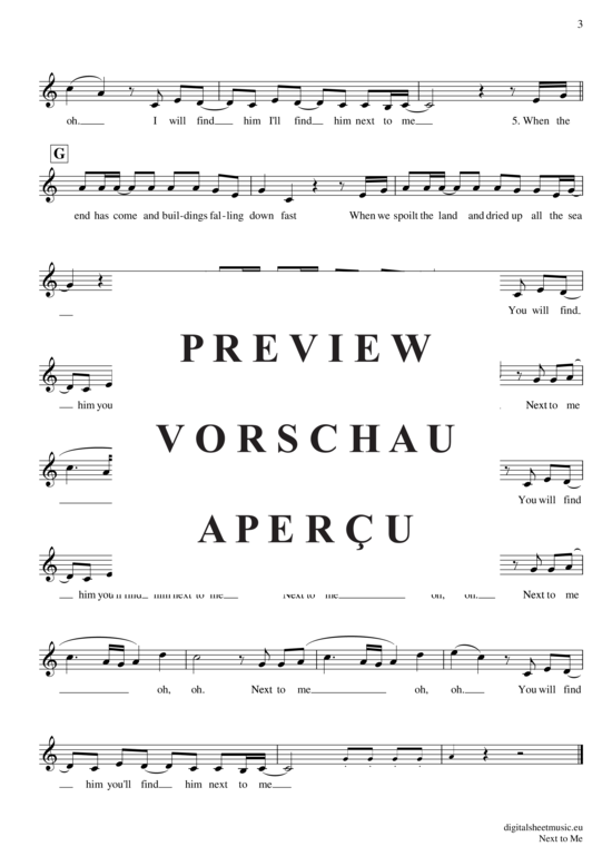 Product gallery: Page 4 of 4 Next to me , Sande, Emeli, (violin)