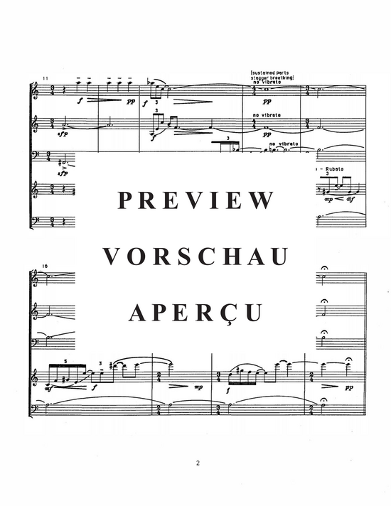 Product gallery: Page 4 of 21 Traces , , (flute, clarinet, bass clarinet, violin and cello)
