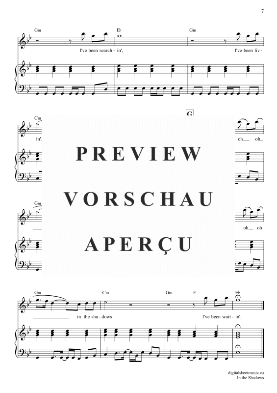 gallery: In The Shadows, Rasmus, Gesang mit Klavierbegleitung