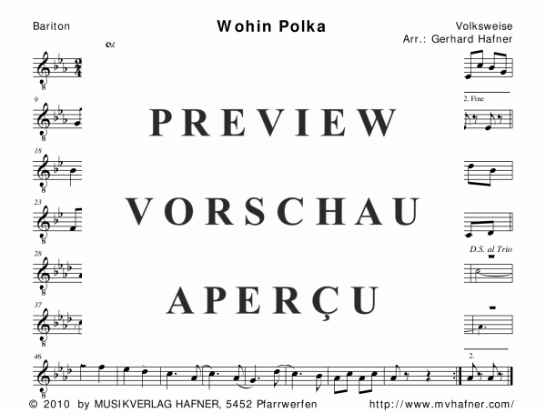 gallery: Wohin Polka, , (woodwind and brass)