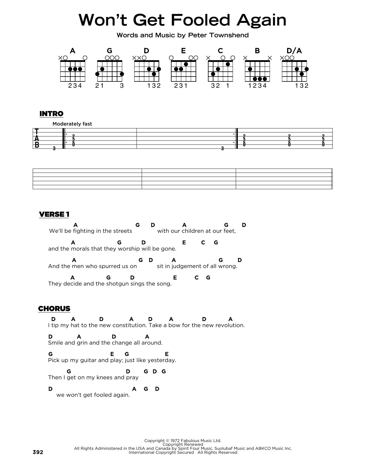 Produktbild zu: Won't Get Fooled Again