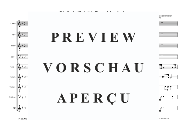 Produktgalerie: Seite 2 von 11 Die Seele Christi heilige mich, , Gemischter Chor, Streicher und BC