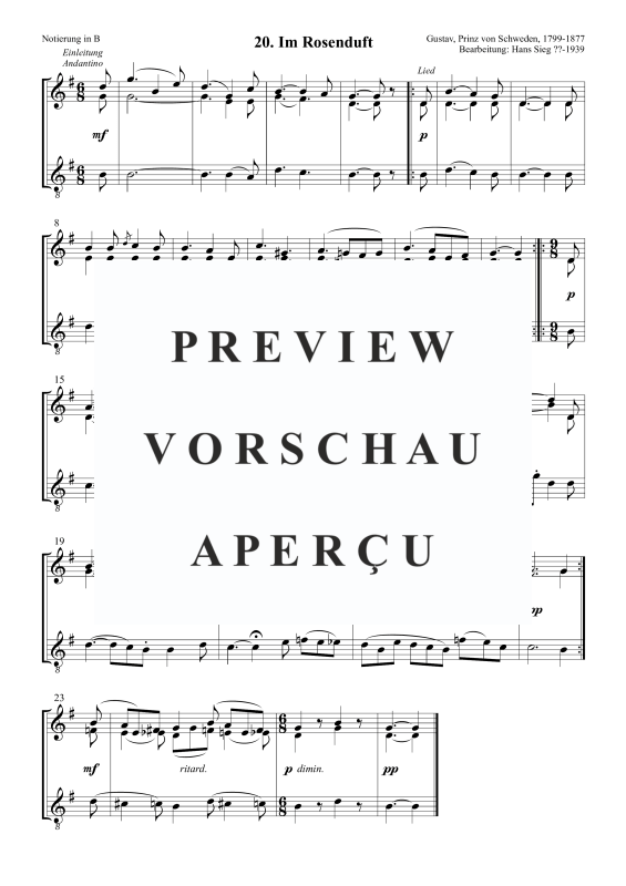 Produktgalerie: Seite 3 von 3 Im Rosenduft, , Posaunenchor