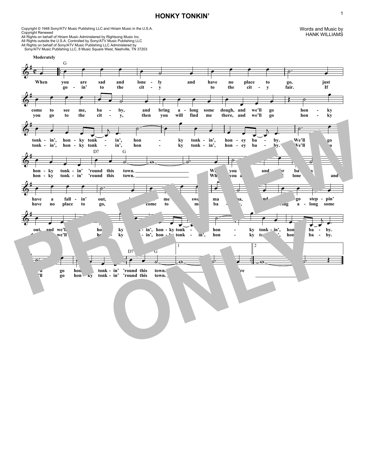 Product picture to: Honky Tonkin'