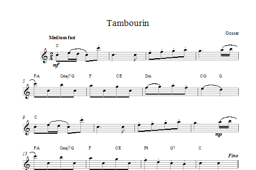 Product picture to: Tambourin
