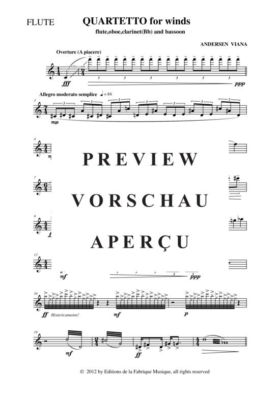 Product gallery: Page 20 of 21 Quartet , , (Woodwind Quartet)
