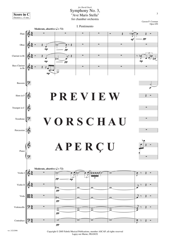 Product gallery: Page 4 of 21 Symphony No. 3 Ave Maris Stella , , (orchestra)