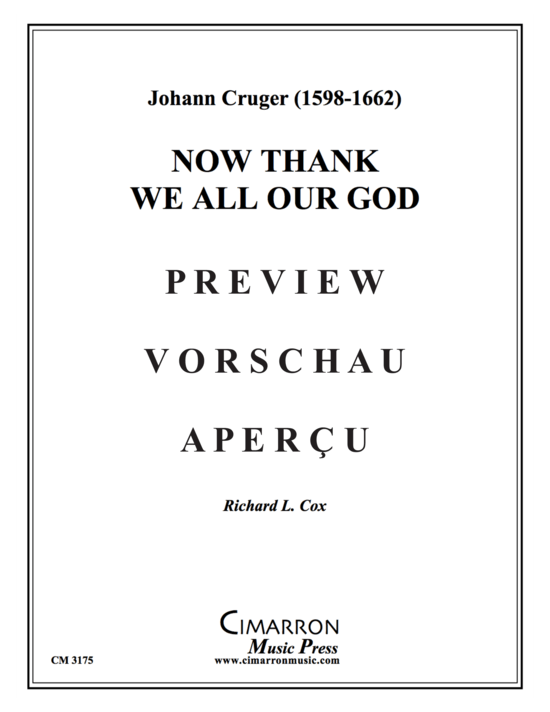 Produktgalerie: Seite 2 von 10 Now Thank We All Our Good , , (Blechbläserquintett)