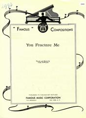 cover: You Fracture Me, Tom Fowler, Gesang, Gitarre, Klavier