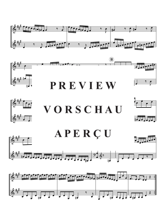 Produktgalerie: Seite 20 von 21 Ausgewählte Duette aus Händel's Flöten-Sonaten , , Hornduett
