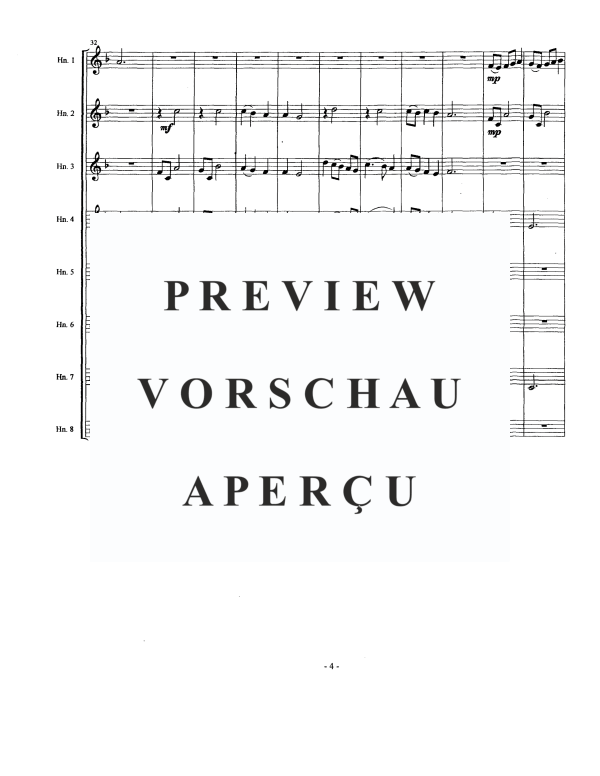 Produktgalerie: Seite 6 von 11 A Solemn Sequence - Dona Nobis Pacem, , Horn Oktett