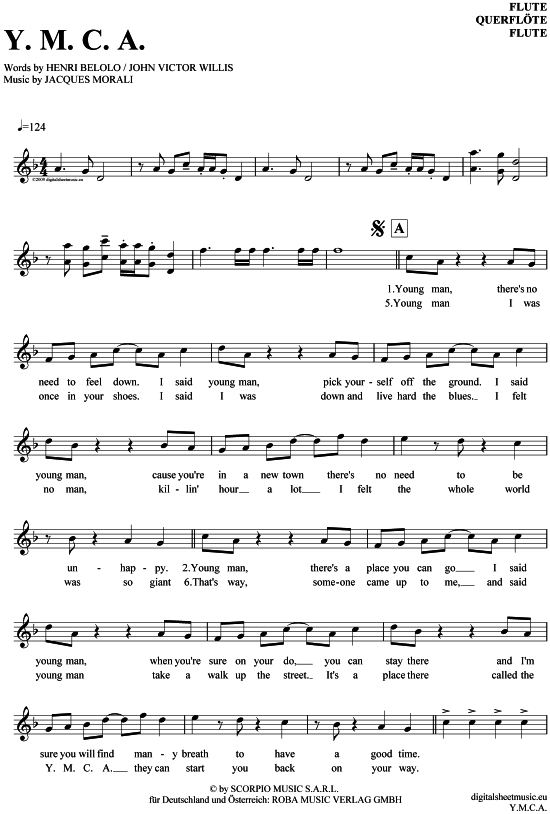 Product picture to: Y.M.C.A. Village People (YMCA)