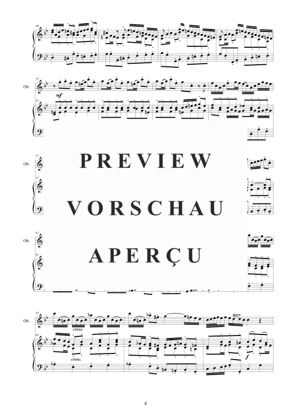 Product gallery: Page 5 of 11 Oboe Concerto No.8 in G-Moll Op.9, , Flute and Harpsichord/Piano