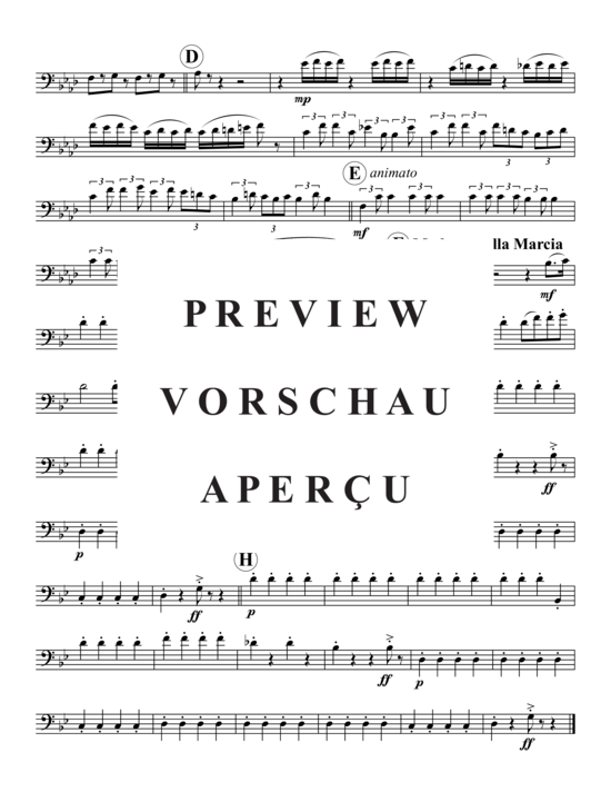 Product gallery: Page 11 of 17 Marsch Past the Kitchen Utensils , , (2x Baritone, 2x Tuba)