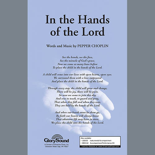 cover: In The Hands Of The Lord, Pepper Choplin