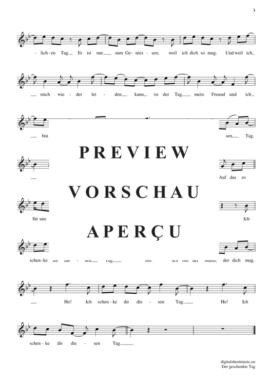gallery: Der geschenkte Tag , Pur, (Violine)