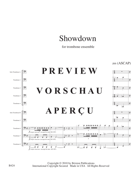 Product gallery: Page 6 of 21 Showdown , , (10 trombones)