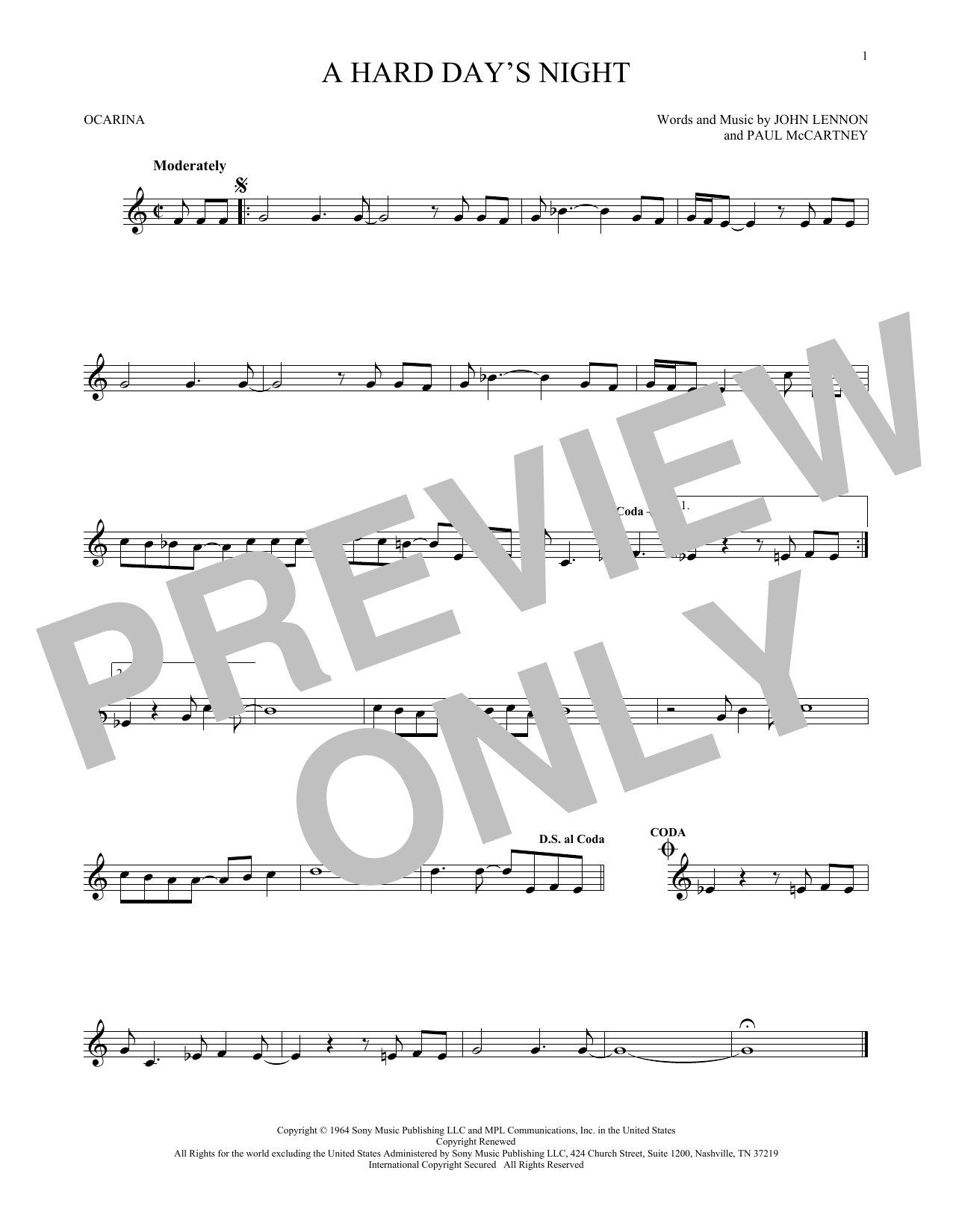 Product gallery: Page 1 of 1 A Hard Day's Night, The Beatles