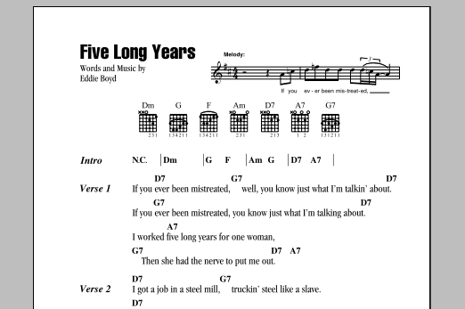 Produktbild zu: Five Long Years