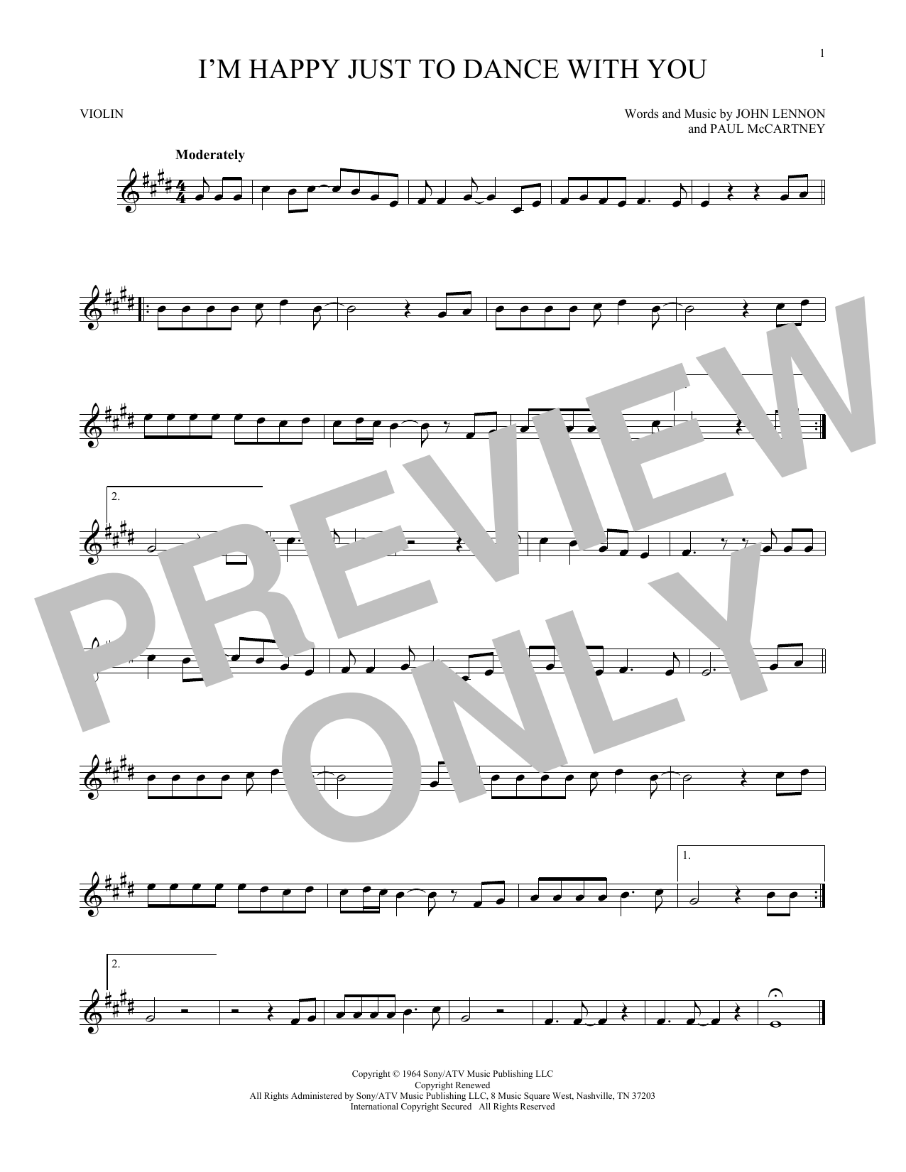 Product gallery: Page 1 of 1 I'm Happy Just To Dance With You, The Beatles