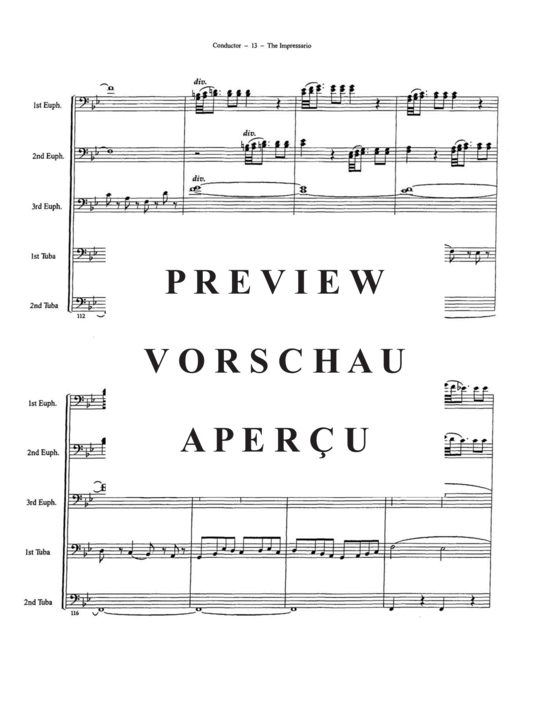 Product gallery: Page 17 of 21 Impresario Overture, The , , (Tuba Quintet EEETT)