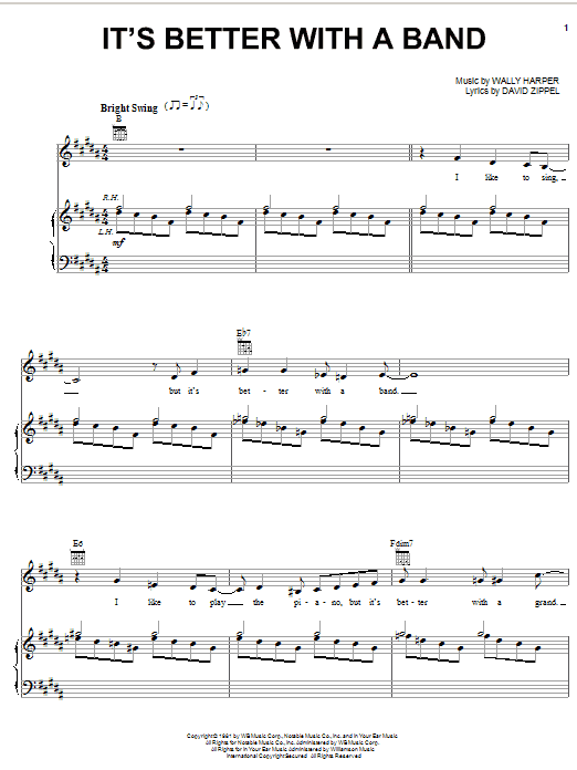 Produktbild zu: It's Better With A Band