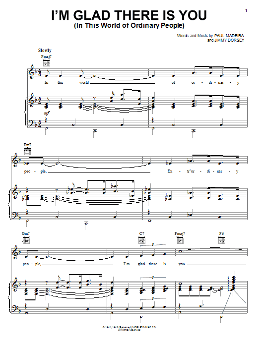 Produktbild zu: I'm Glad There Is You (In This World Of Ordinary People)