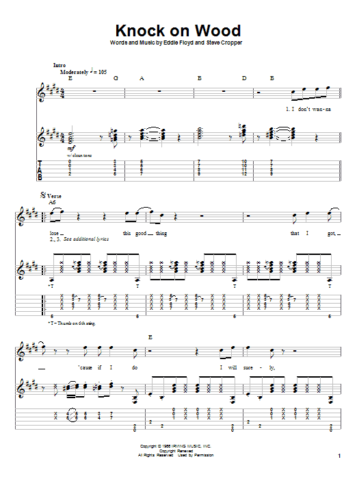 Produktbild zu: Knock On Wood