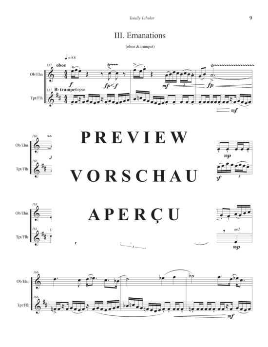 Product gallery: Page 13 of 21 Totally Tubular , , (oboe/English horn and trumpet/flugelhorn)