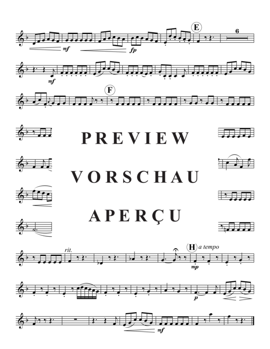 Produktgalerie: Seite 9 von 17 Rondo aus Horn Concerto Nr. 4 , , (Blechbläser-Quintett)