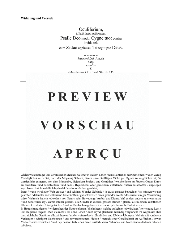 gallery: Kirchen- und Tafelmusik, , (Ensemble 2x Sologesang 2x Violine, 2x Viola, Violon + BC)