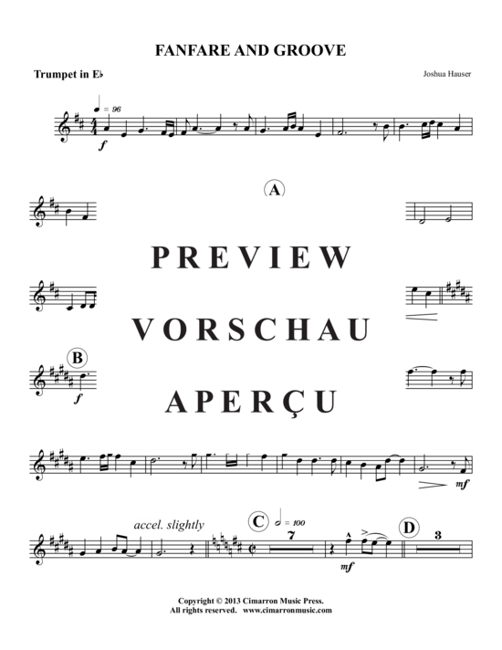 Produktgalerie: Seite 6 von 17 Fanfare and Groove , , (Blechbläser-Quintett)