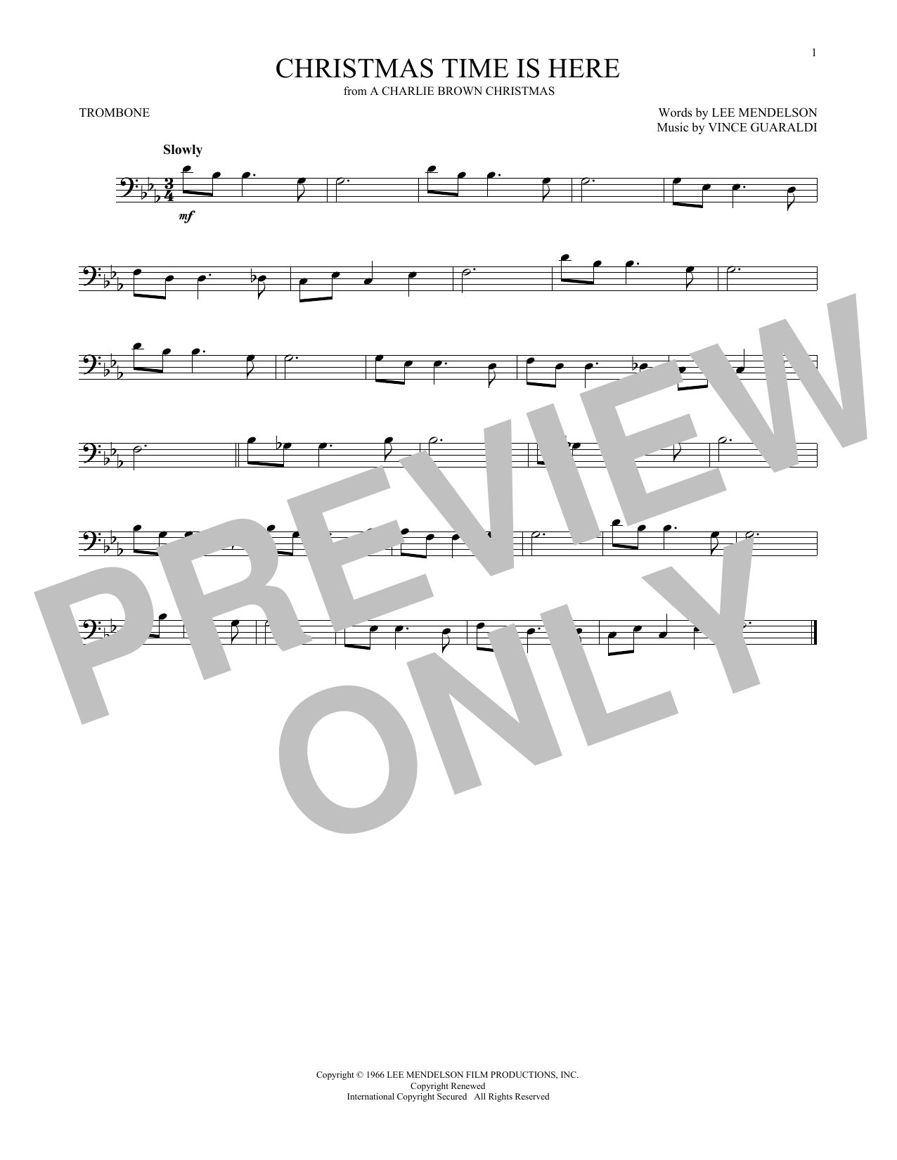 Product gallery: Page 1 of 1 Christmas Time Is Here, Vince Guaraldi