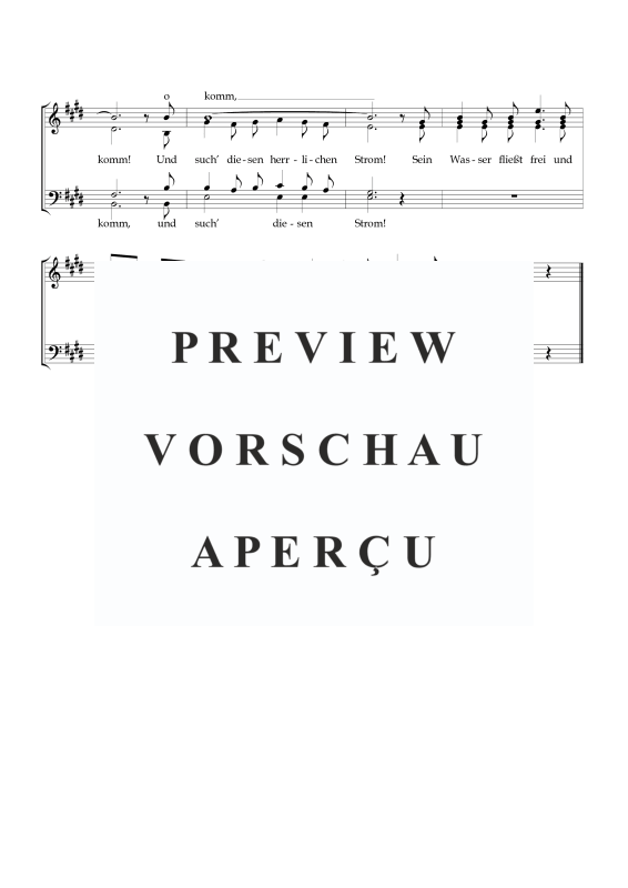 Product gallery: Page 3 of 3 Der herrliche Strom, , Mixed Chorus