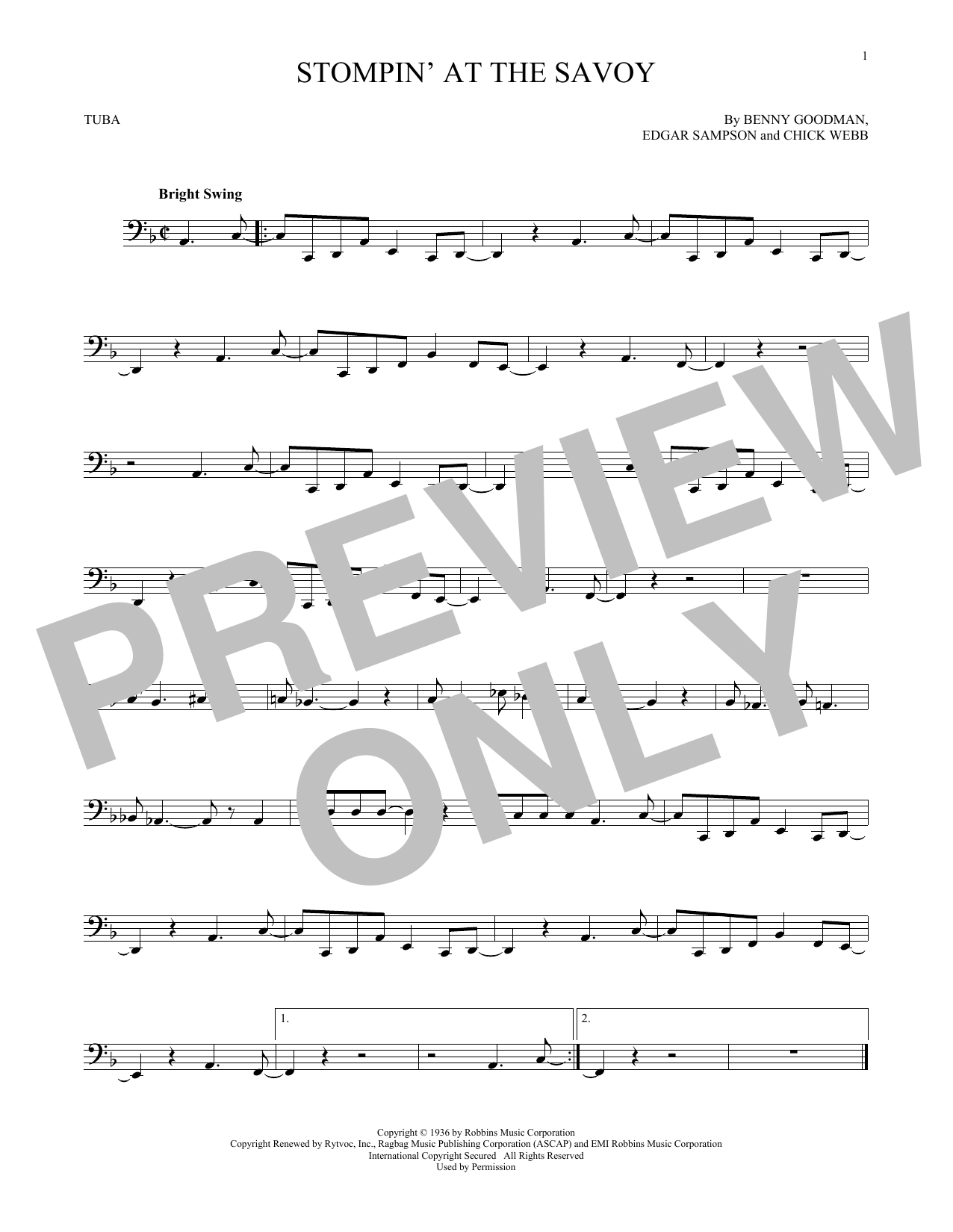 Product gallery: Page 1 of 1 Stompin' At The Savoy, Benny Goodman