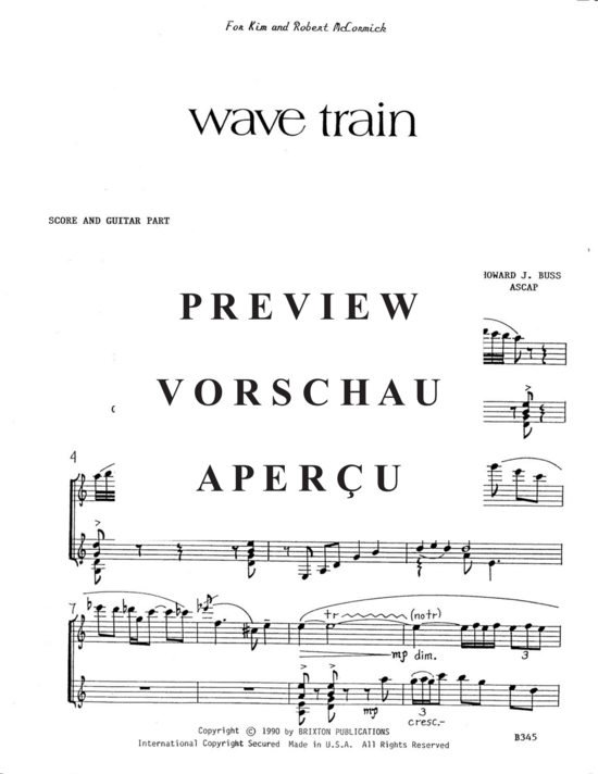 gallery: Wave Train , , (Flöte und Gitarre)