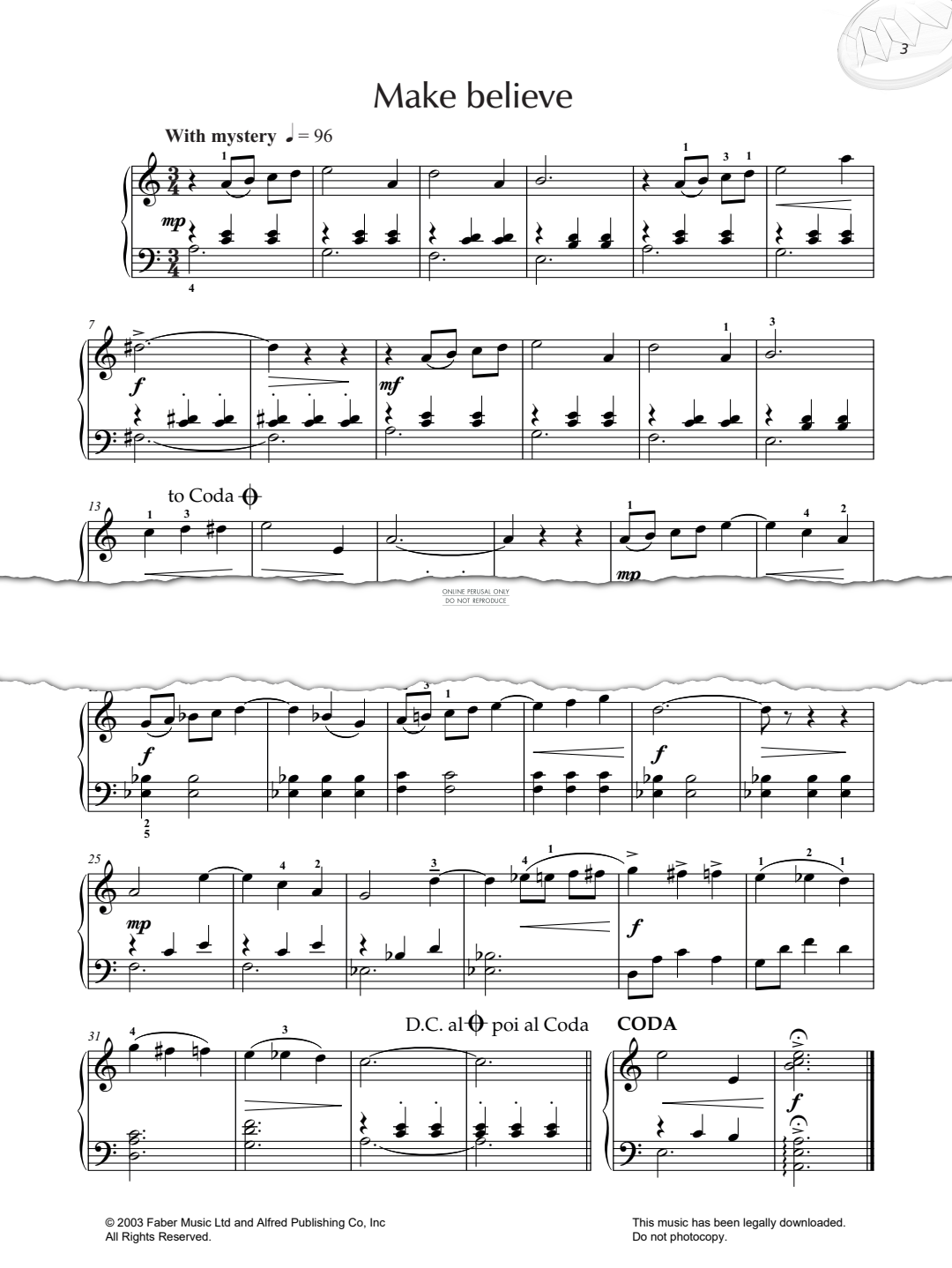 Produktgalerie: Seite 1 von 1 Make Believe, Louise Chamberlain, Klavier