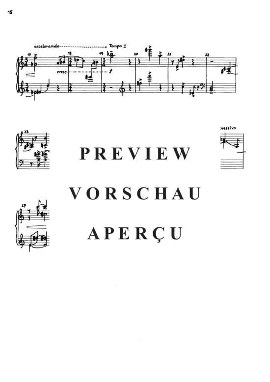 Product gallery: Page 17 of 18 Fünf Klavierstücke , , Piano Solo