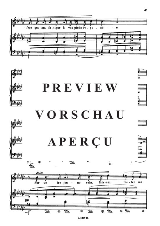 Product gallery: Page 4 of 5 Green Op.58 No.3, , Medium Voice and Piano