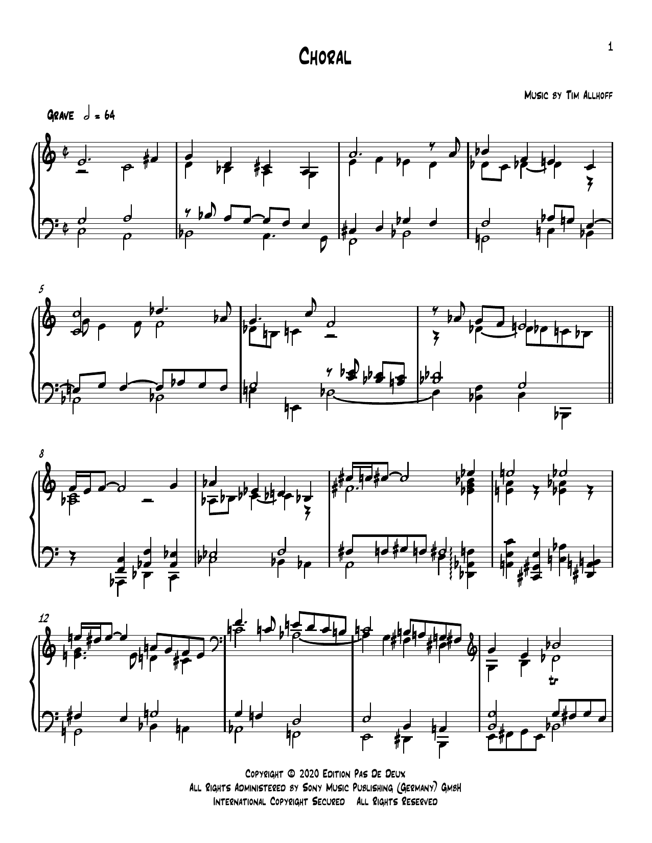 Product picture to: Choral