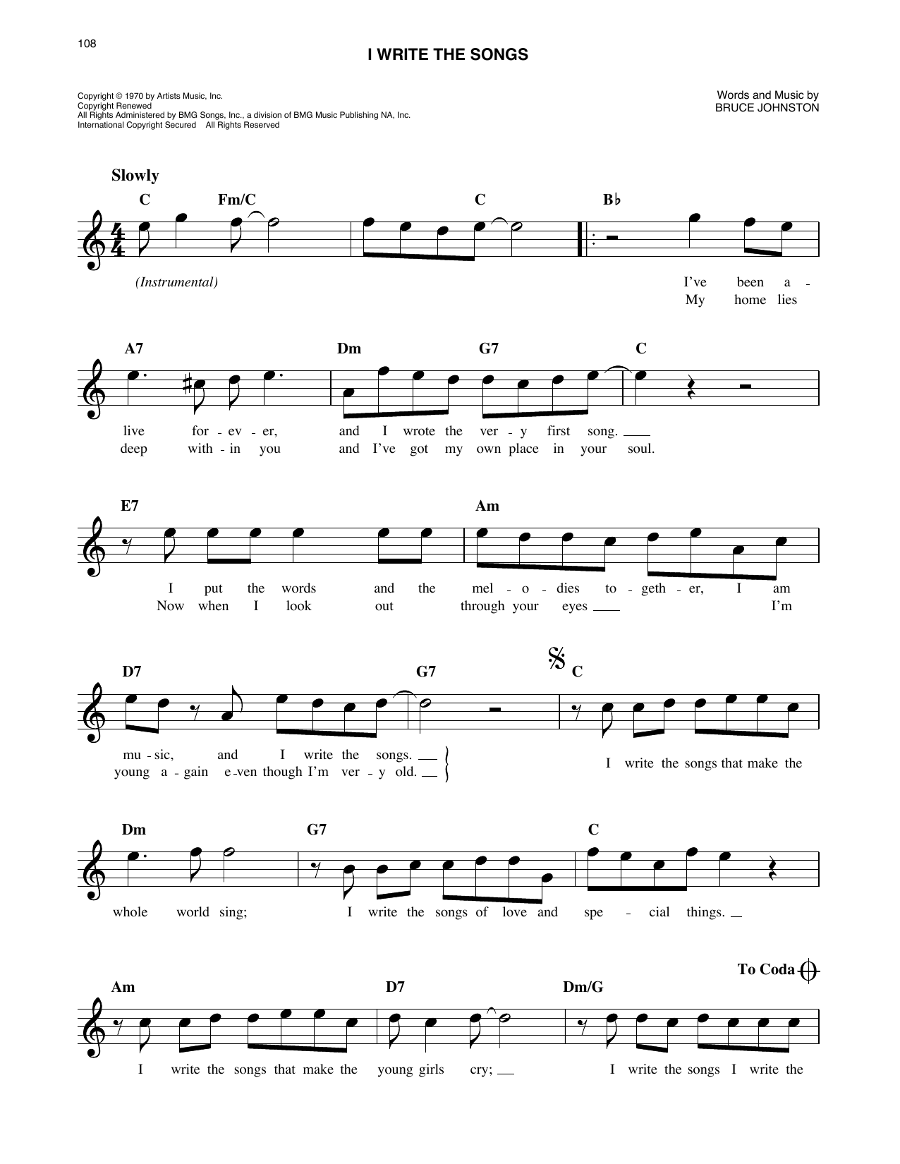 Produktgalerie: Seite 1 von 1 I Write The Songs, Barry Manilow