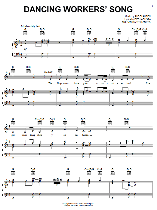Produktbild zu: Dancing Workers' Song