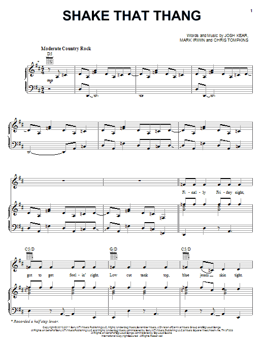 Produktgalerie: Seite 1 von 1 Shake That Thang, Gwyneth Paltrow, Gesang, Gitarre, Klavier